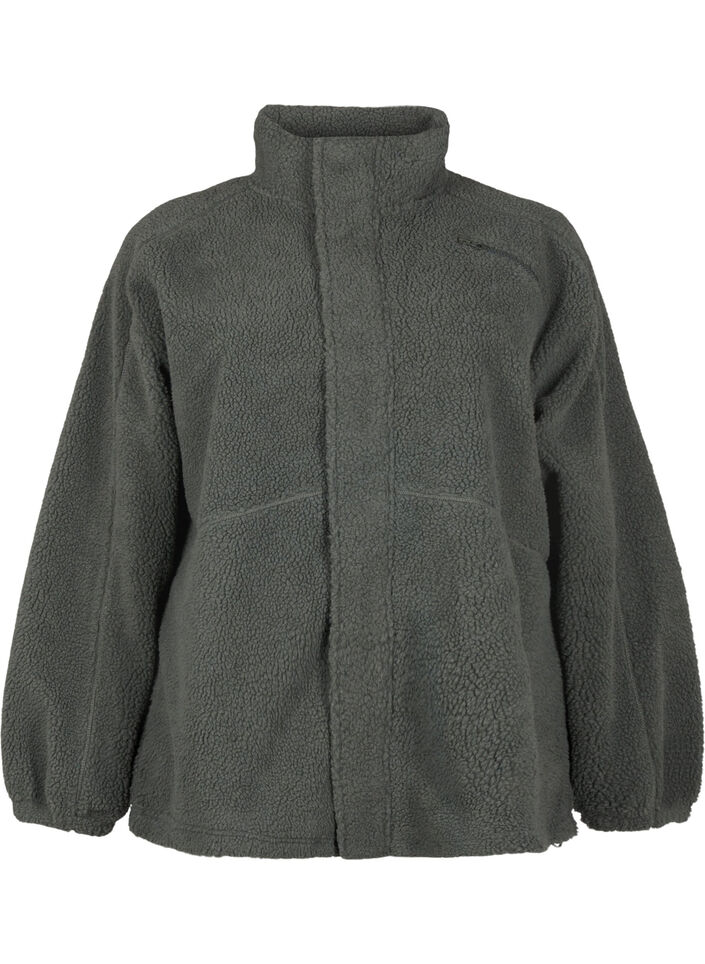 Fleece jacket with pockets, Urban Chic, Packshot image number 0