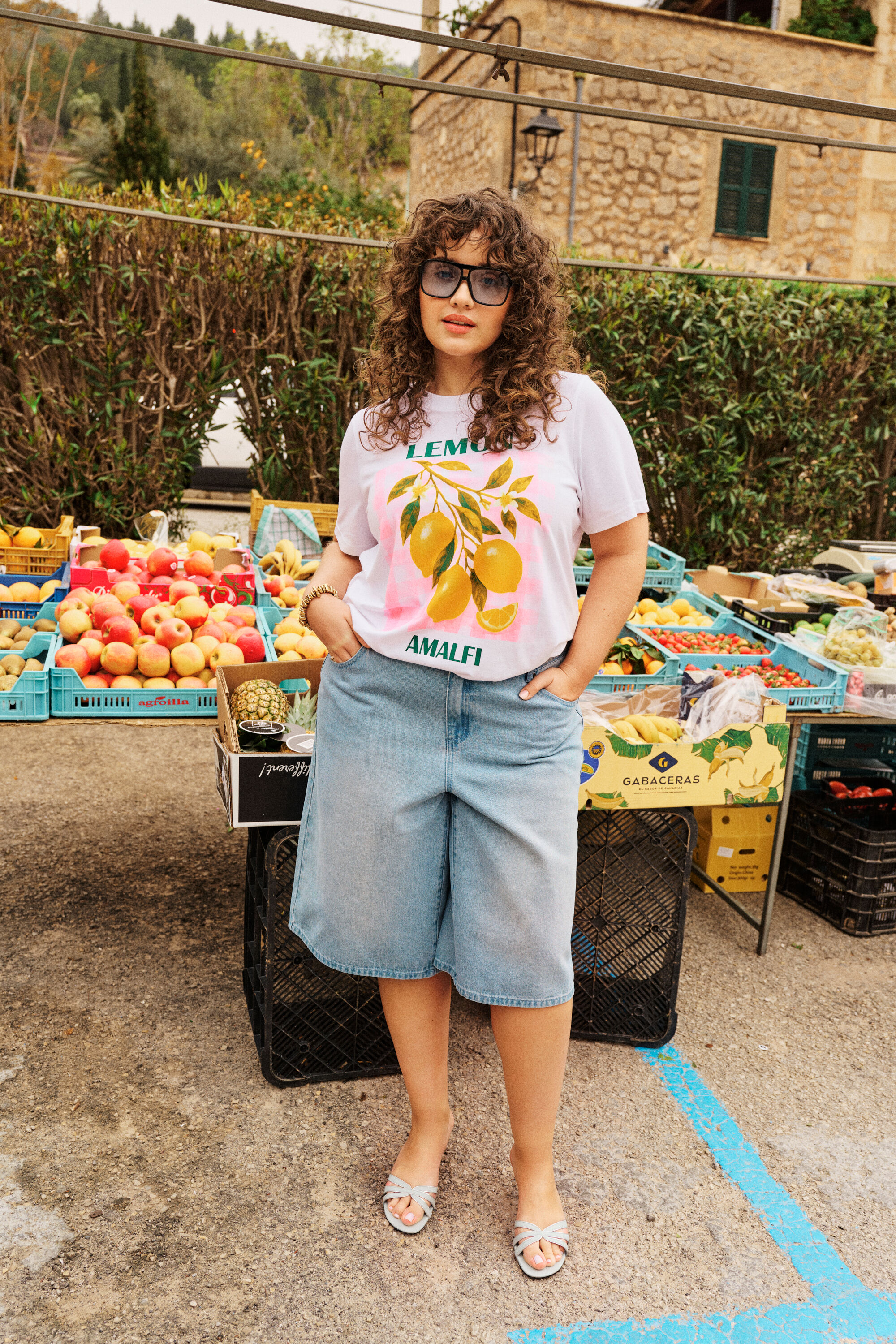 ZizzifashionFresh Mediterranean vibe in denim, , Model