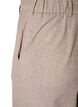 Loose high-waisted Bermuda shorts, Brown, Packshot image number 3