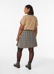 Checked skirt, Brown, Model image number 2