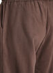 High-waist sweatpants with pockets, Brown, Packshot image number 3