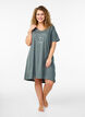 Organic cotton nightgown with v-neck, , Model image number 1