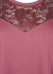Sweatshirt with lace details, Rose Brown, Packshot image number 2