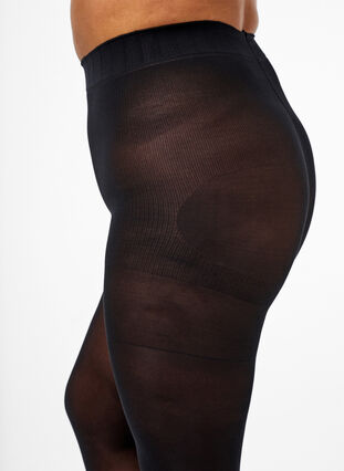 60 denier tights with push up and shaping effect, Black, Model image number 4