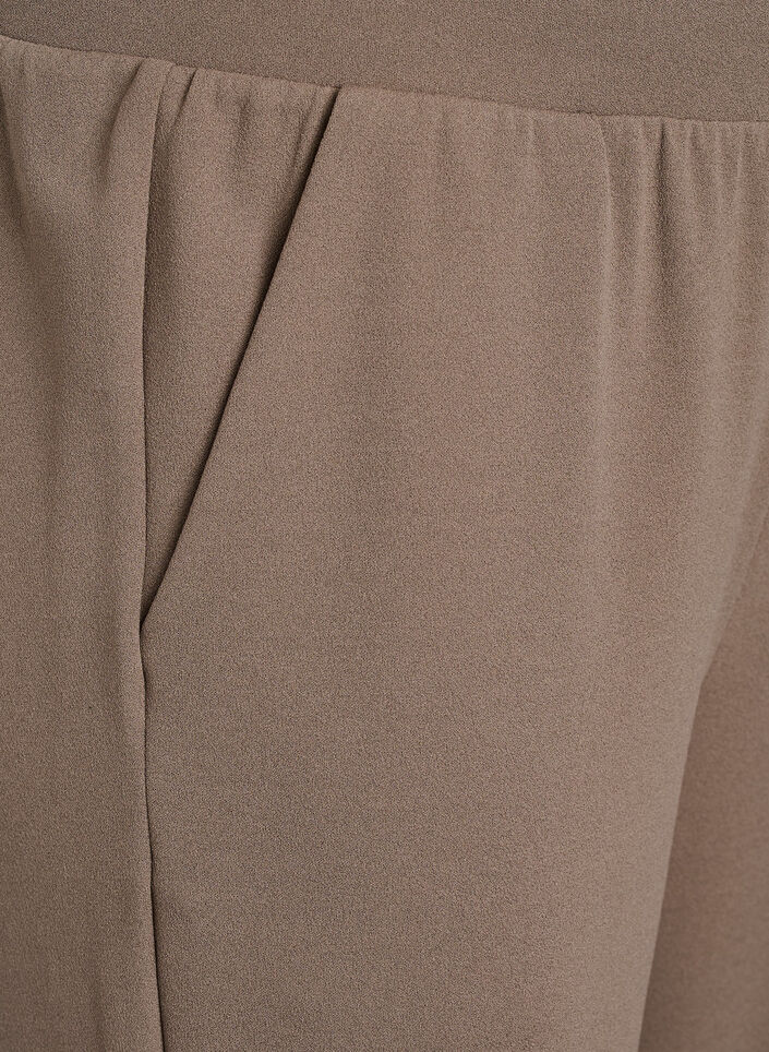 High-waisted knickers with a loose fit, Brown, Packshot image number 2