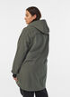 Softshell jacket with detachable hood, Dark Grey, Model image number 2