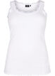 Top with lace trim, White, Packshot image number 0