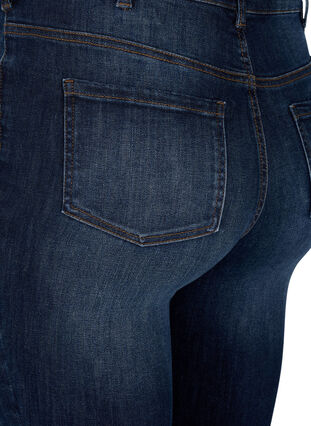 Super slim jeans with high waist, Dark Blue, Packshot image number 3