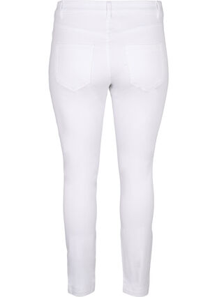 Viona regular waist jeans, White, Packshot image number 1