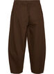 Barrel jeans with a high waist and elasticated waistband, Brown, Packshot image number 1