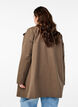 Water-repellent spring jacket with an A-line cut, Brown, Model image number 2