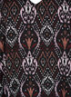 FLASH - V-neck dress with print, Black Rose Ethnic, Packshot image number 2