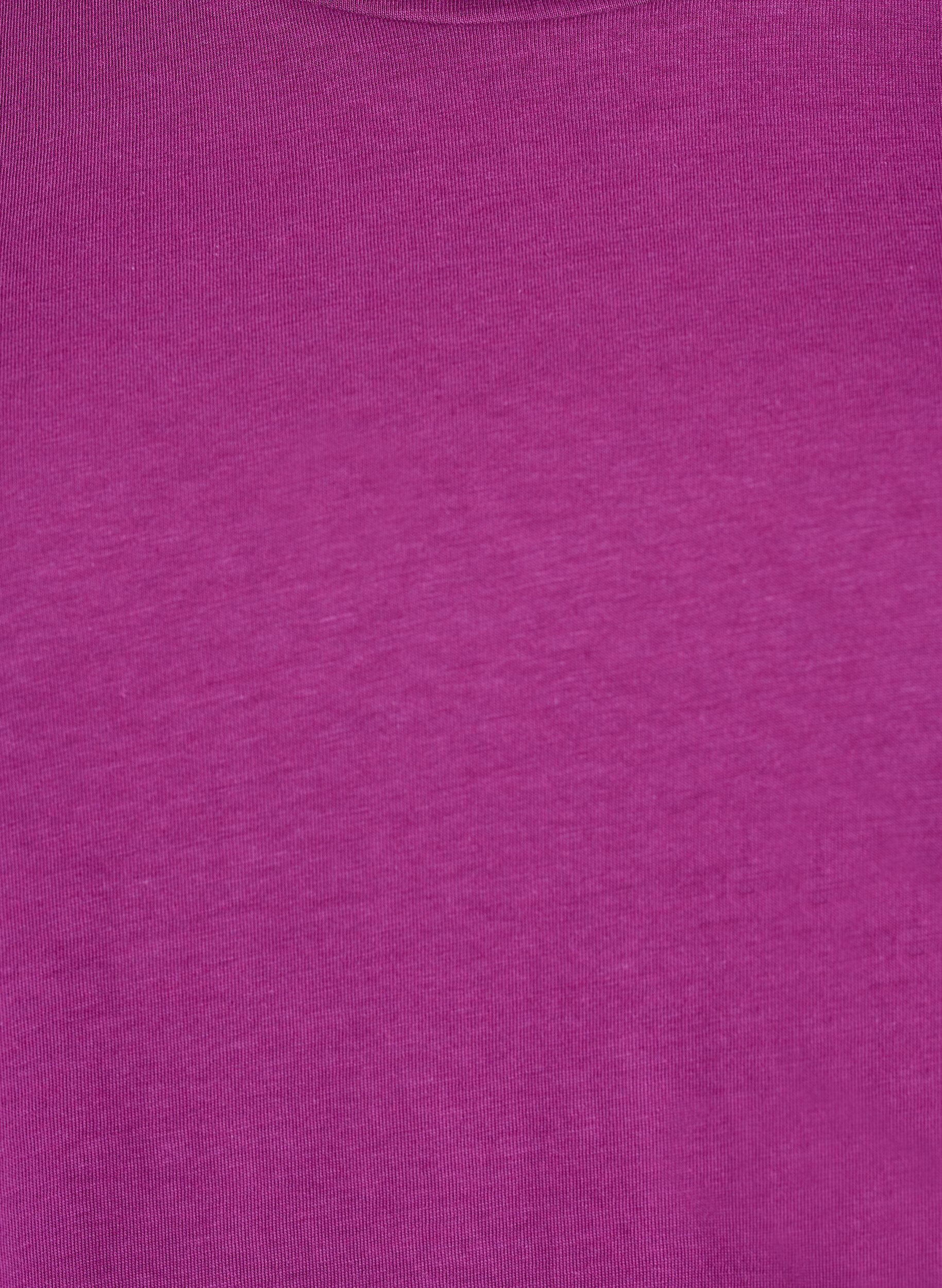 Zizzifashion Short-sleeved t-shirt in a cotton blend, Purple, Packshot image number 2