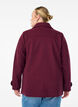 Short coat with double-breasted button closure, Red, Model image number 1