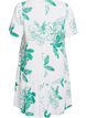 Dress in viscose with cutline, Green, Packshot image number 1
