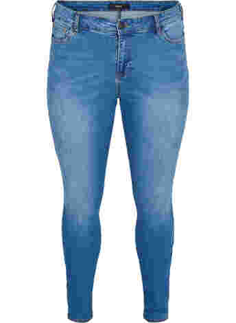 Super slim Amy jeans with bows and zip