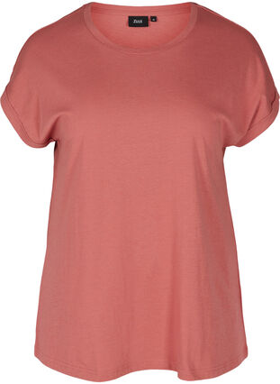 Cotton mix t-shirt, Faded Rose Mel., Packshot image number 0
