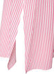 Ankle-length shirt dress with tie belt and stripes, Pink, Packshot image number 3