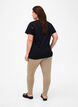 Cropped trousers with pockets, Beige, Model image number 1