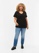 2-pack basic cotton t-shirt, Black/Bright W, Model image number 2