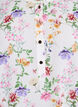Floral midi dress with 3/4 sleeves, Rose, Packshot image number 2