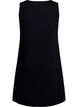 Sleeveless A-line dress, Black, Packshot image number 1