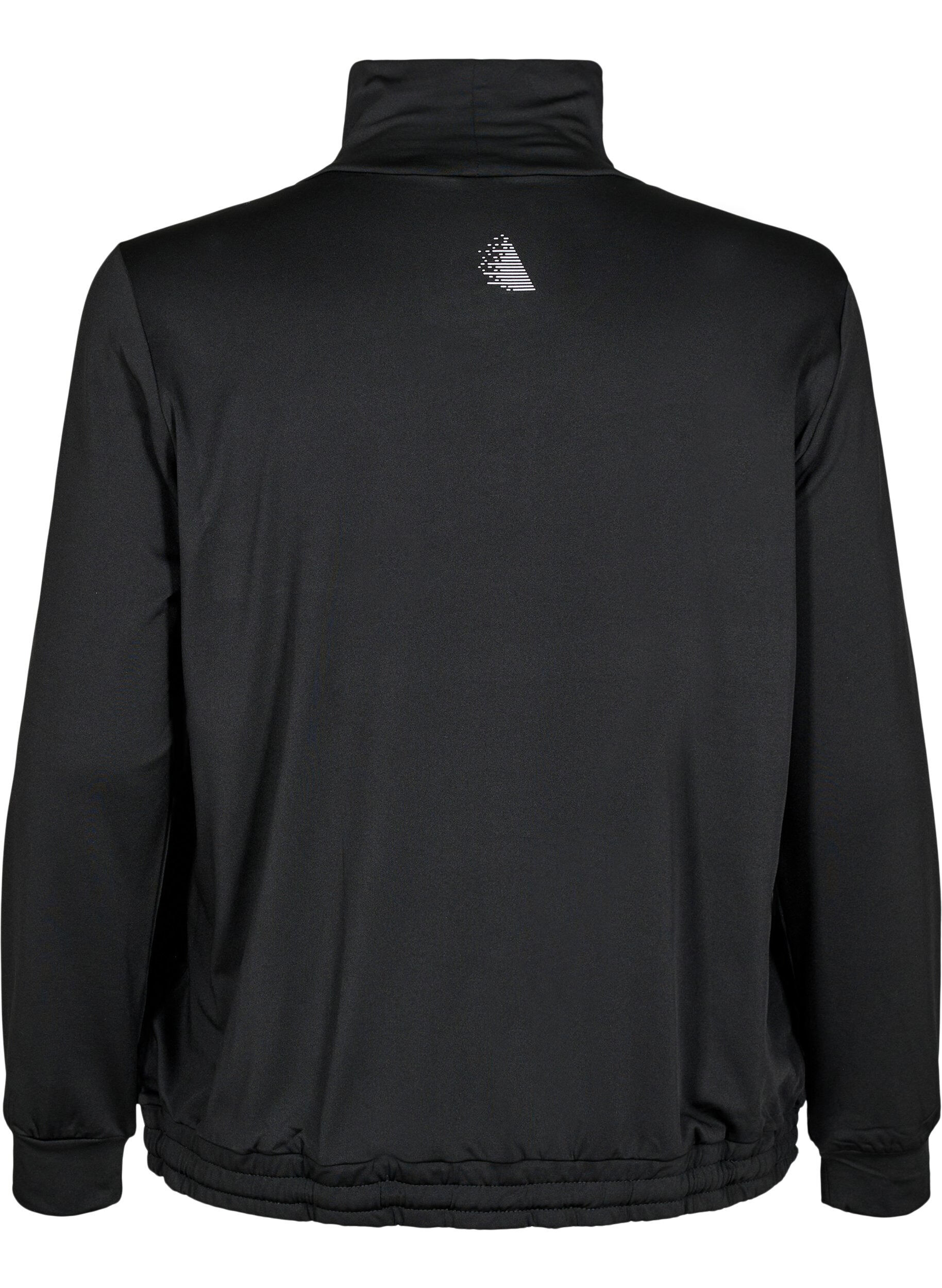 Zizzifashion High-neck workout top, Black, Packshot image number 1