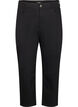 Cropped Vera jeans with a straight fit, Black, Packshot image number 0