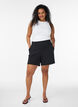 Shorts with pockets and loose fit, Black, Model image number 1