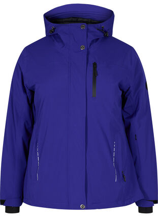 Ski jacket with adjustable hem and hood, Surf the web, Packshot image number 0