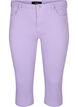 Tight-fitting Emily capri trousers, Lavender, Packshot image number 0