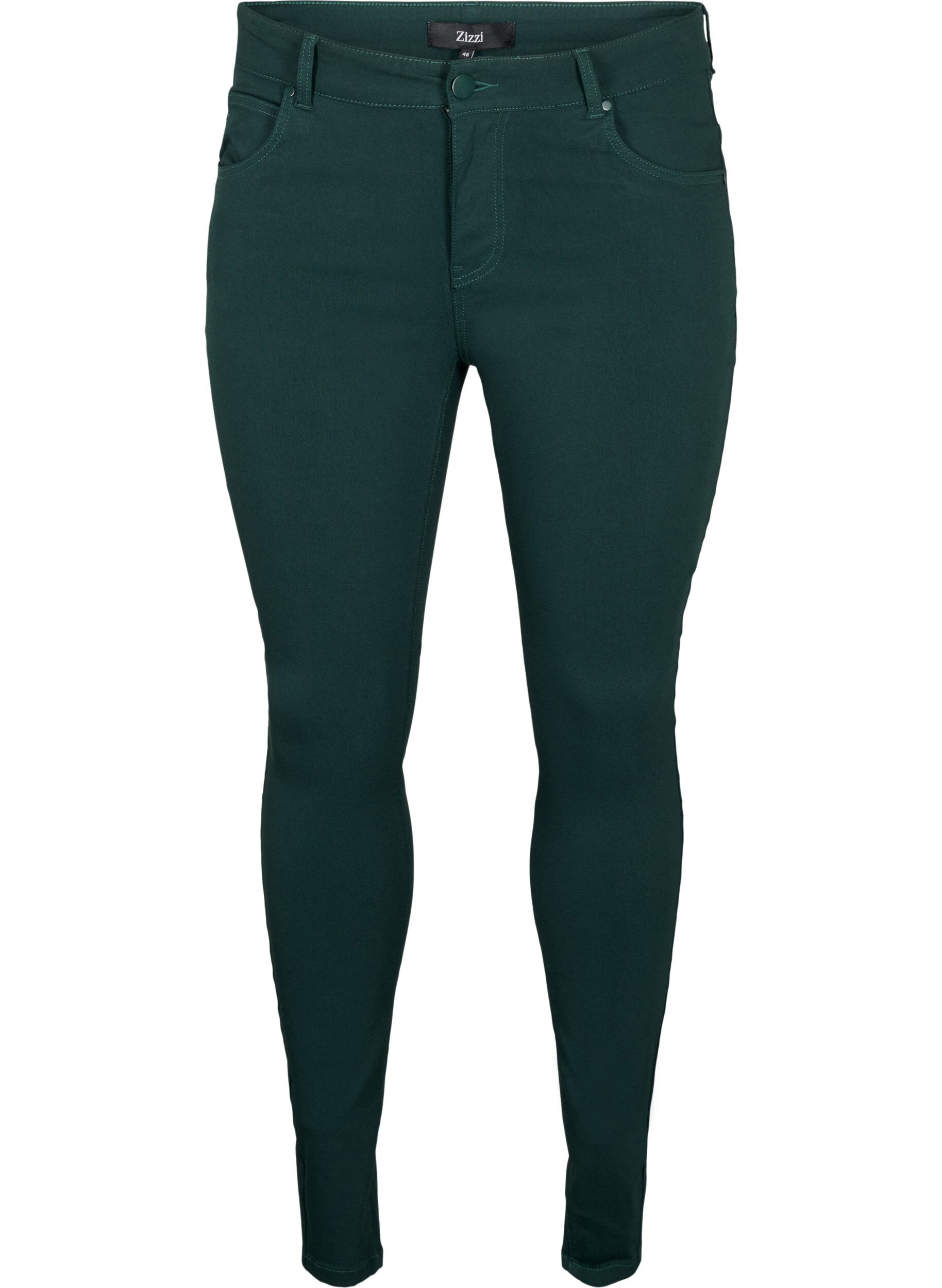 Slim fit trousers with pockets