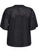 Sporty T-shirt with front print, Black, Packshot image number 1