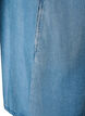 Denim dress in lyocell with buttons and short sleeves, Light Blue, Packshot image number 3