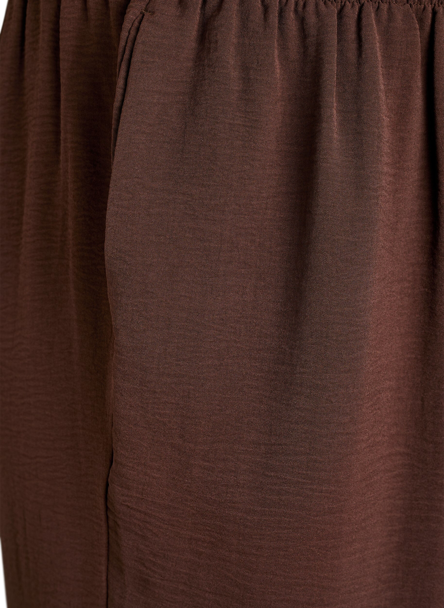 ZizzifashionHigh-waisted balloon trousers, Brown, Packshot image number 2