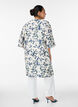Viscose kimono with 3/4 sleeves, Blue, Model image number 2