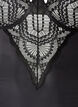 Underwired lace body with strap detail, Black, Packshot image number 2