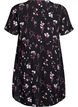 Short dress with floral print, Black, Packshot image number 1