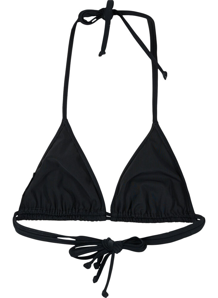 Triangle bikini bra - Black - Sz. 42-60 - Zizzifashion