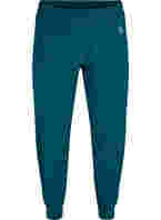 Loose exercise trousers with pockets, Deep Teal, Packshot