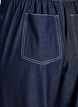 Denim-look trousers with contrast stitching, Blue, Packshot image number 3