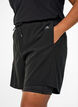Training shorts with inner shorts and a phone pocket, Black, Model image number 3