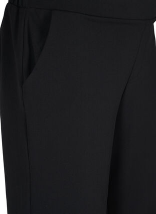 Shorts with elastic waist and pockets, Black, Packshot image number 2