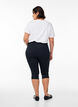 High waisted Amy capri jeans with super slim fit, Black, Model image number 1