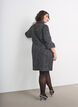 Denim dress with sequins and 3/4 sleeves, Black, Model image number 2