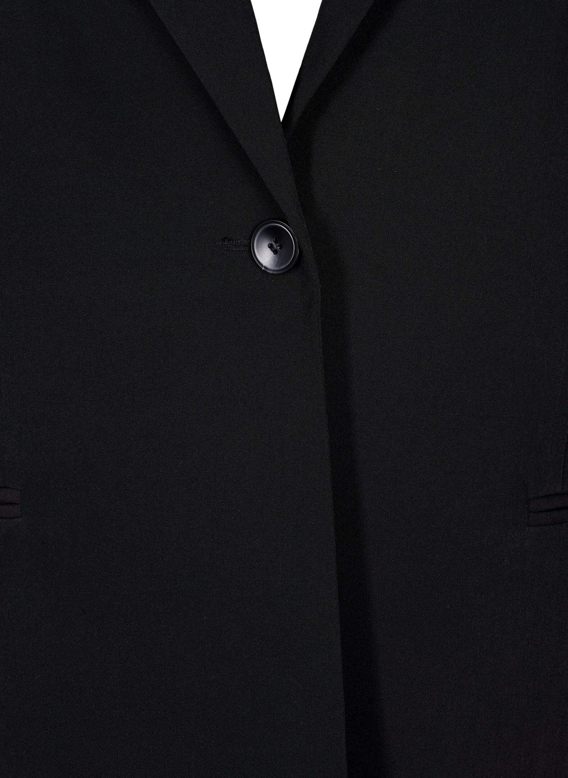 Zizzifashion Blazer with a single button closure, Black, Packshot image number 2