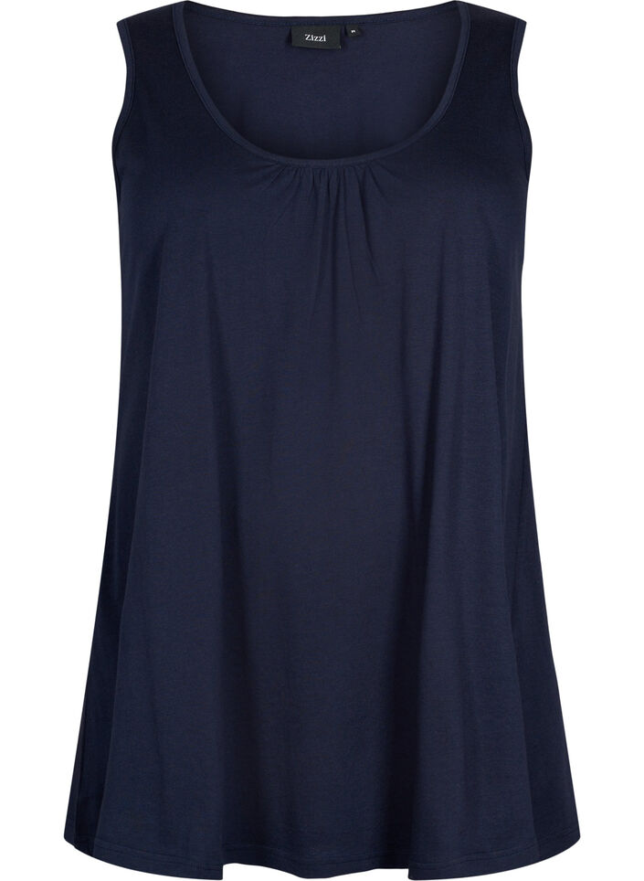 Top with a-shape and round neck, Night Sky, Packshot image number 0