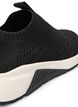 Wide fit - Slip on sneaker, Black, Packshot image number 4
