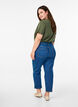 Cropped Vera jeans with a straight fit, Blue, Model image number 1