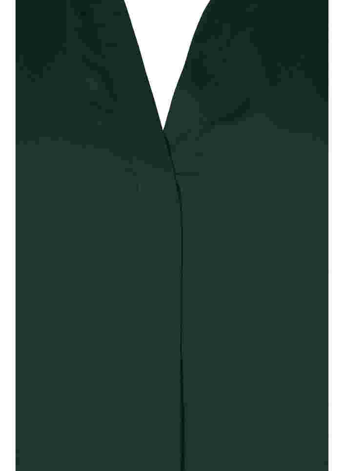 Long sleeve shirt with ruffle collar, Scarab, Packshot image number 2
